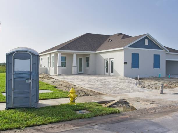 Porta potty delivery and setup in Sacred Heart University, CT